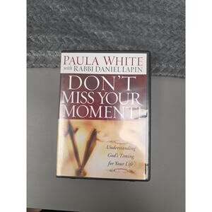 Paula White Don’t Miss Your Moment 6 CD Set Rabbi Daniel Lapin Christian Teachin